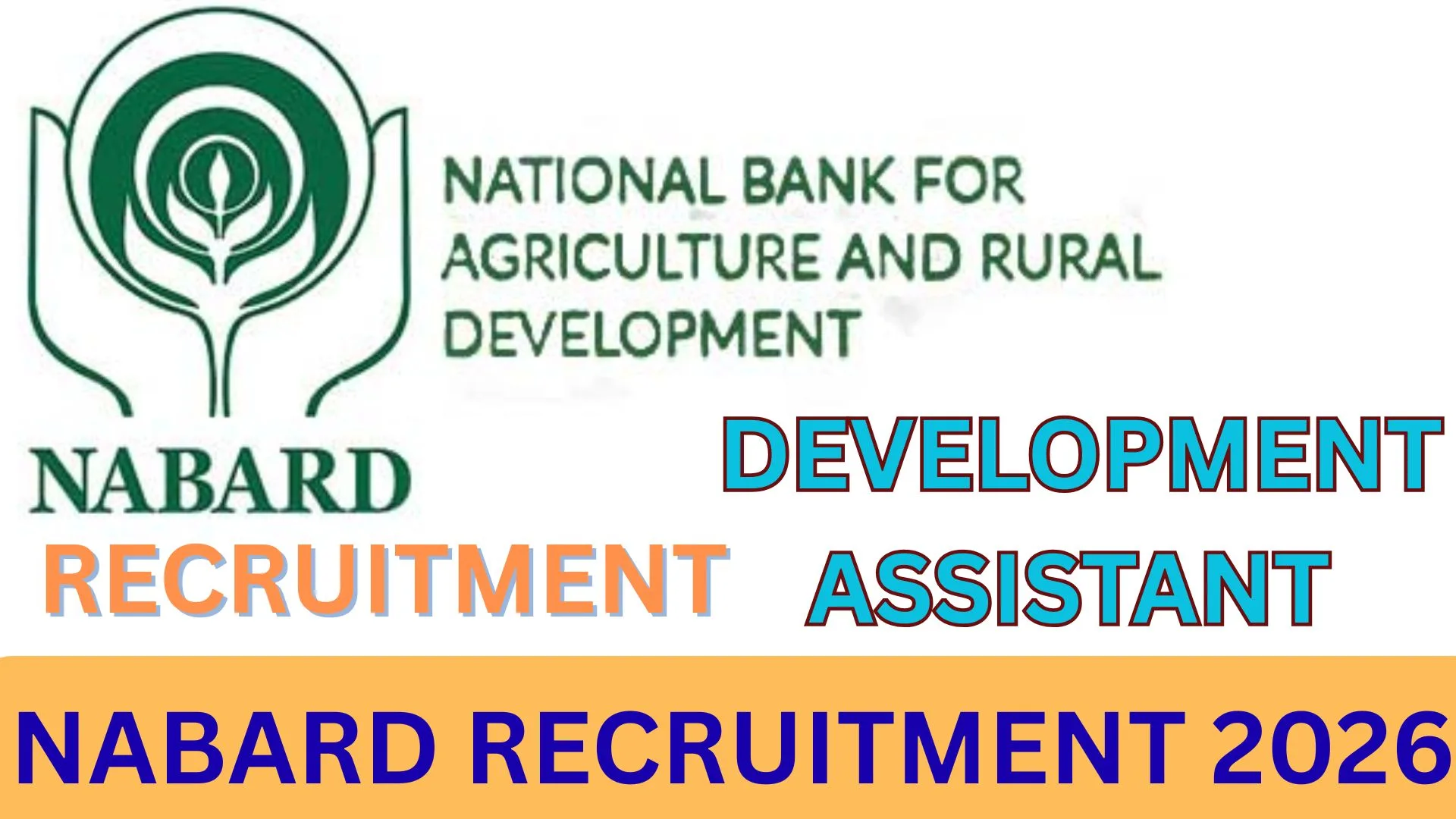 NABARD RECRUITMENT 2026