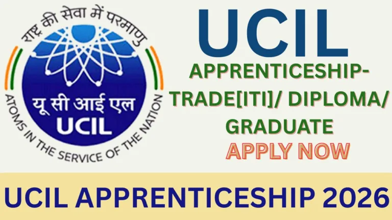 UCIL APPRENTICESHIP 2026